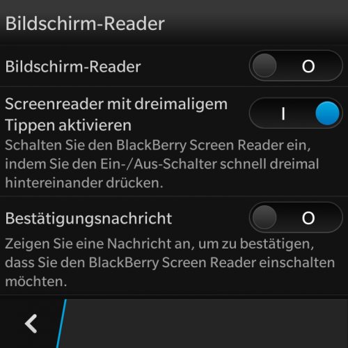 Screen reader как отключить